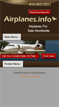 Mobile Screenshot of airplanes.info