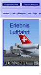 Mobile Screenshot of airplanes.ch